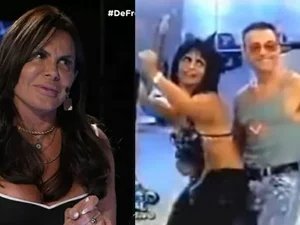 Gretchen relembra situação constrangedora vivida com Van Damme