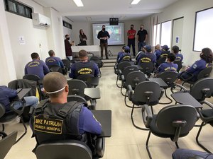 Bike Patrulha passa por instrução para contínuo aperfeiçoamento de ações