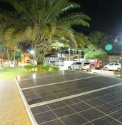 Maragogi recebe primeira praça abastecida com energia solar