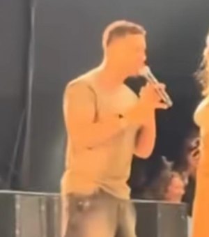 Carlinhos Maia é vaiado após subir no palco durante show de Claudia Leitte em Aracaju