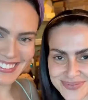 Cleo Pires e Letícia Lima brincam com Gloria Pires: 'Não é mãe do Fiuk, mas talvez seja mãe da Letícia'