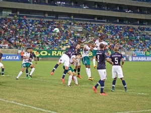 Com pênalti desperdiçado, Cuiabá empata por 1 x 1 com o Remo, na Arena Pantanal