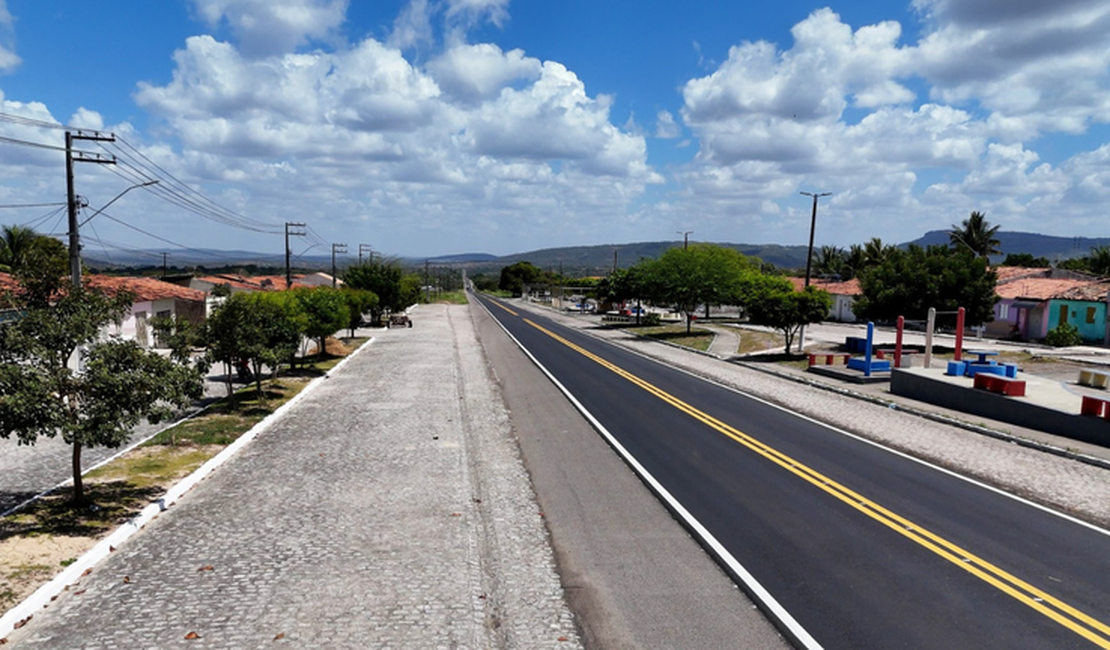 DNIT libera trecho na travessia urbana da BR-316 em Santana do Ipanema