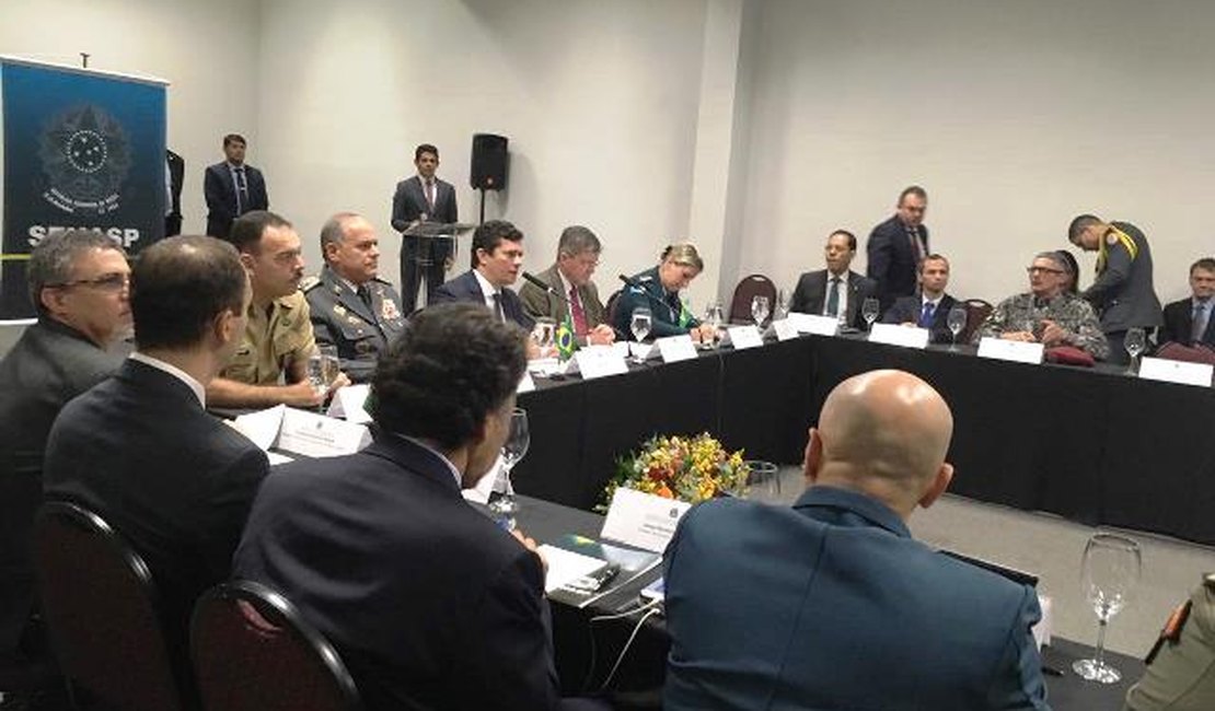 Comandante Geral do Corpo de Bombeiros participa de reunião com a Secretaria Nacional de Segurança Pública, em Brasília