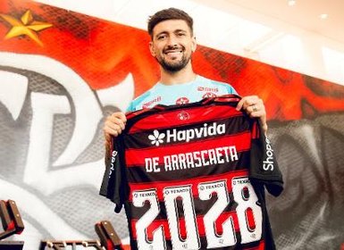 Flamengo anuncia renovação com Arrascaeta; multa supera R$ 200 milhões