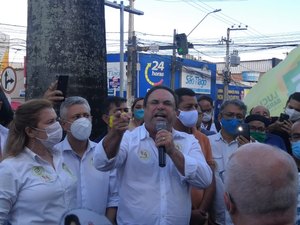 [Vídeo] “Eu tenho o direito de estar na urna', afirma Luciano Barbosa