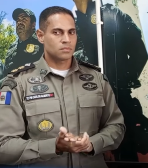 Carlos Alberto, comandante do 10º Batalhão  de Palmeira fala sobre a morte de adolescente em perseguição policial