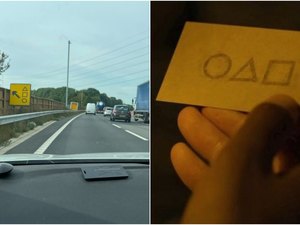 Polícia britânica assegura que placa em estrada não indica caminho para 'Round 6'