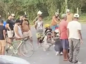 Motociclista fica ferido após colisão com carro na AL-115, em Girau do Ponciano