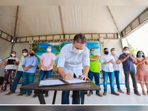 Renan Filho assina ordem de serviço de ponte em Porto de Pedras