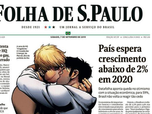 O beijo gay na capa da Folha de S. Paulo e a discussão sobre censura e diversidade