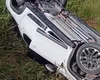 Carro capota  próximo ao Aeroporto Costa dos Corais, em Maragogi