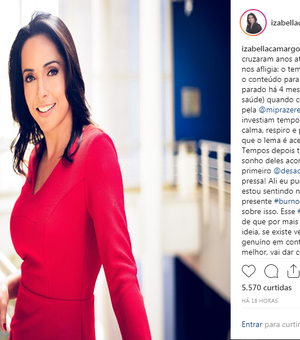 De licença, moça do tempo da Globo revela sofrer de doença