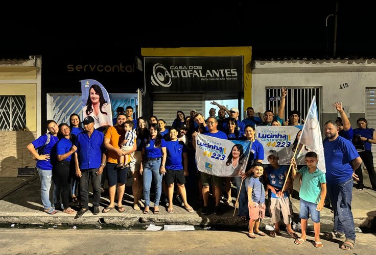 Lucinha contadora surpreende e ganha força na reta final de campanha em Arapiraca