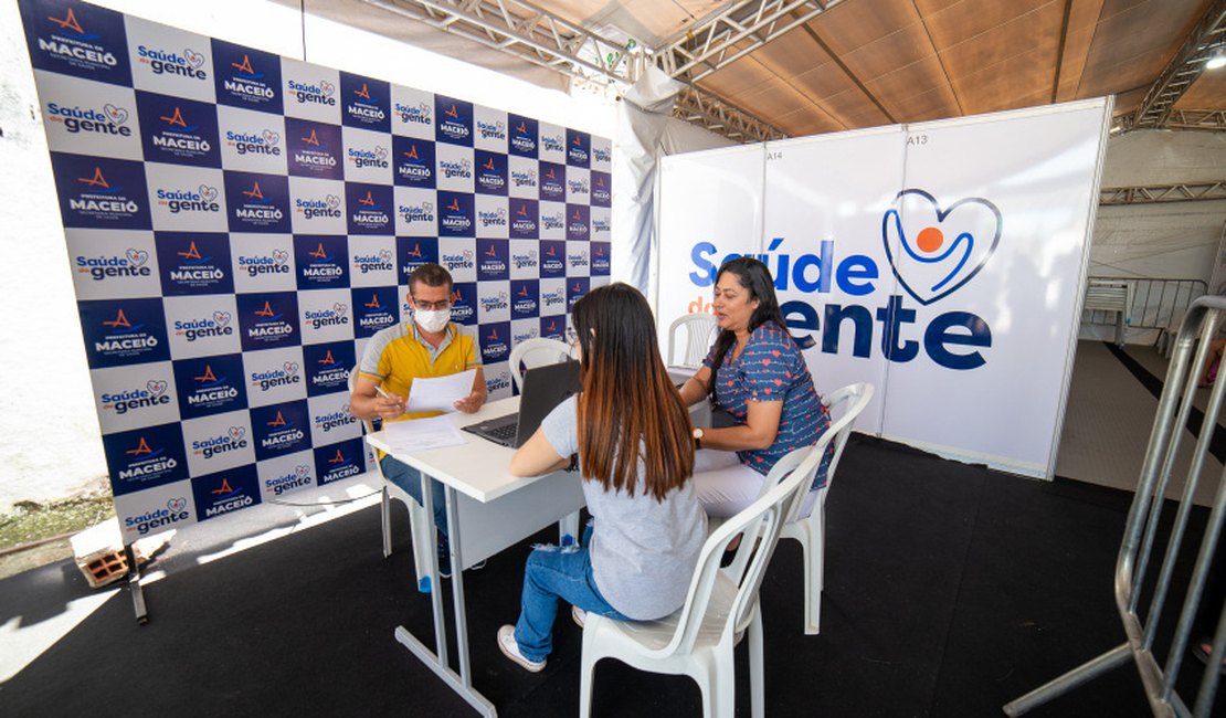 Saúde da Gente permanece no Benedito Bentes até o dia 10 de maio