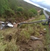 Pai e filha morrem em hospital após acidente de carro na BR-316, em Cacimbinhas
