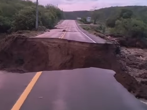 Rodovia entre Piranhas e Canindé de São Francisco é interditada após fortes chuvas