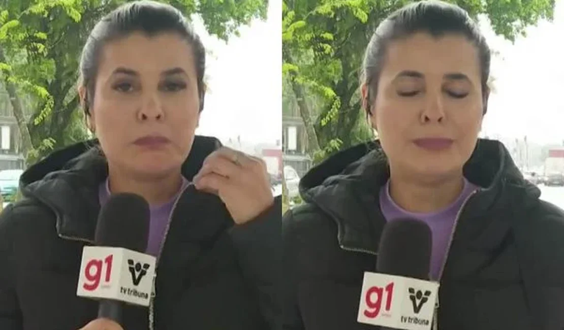 Vídeo: repórter chora em jornal ao noticiar filho espancado pela mãe