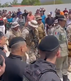 [Vídeo] Sargento Oliveira é sepultado com honras militares em Santana do Ipanema