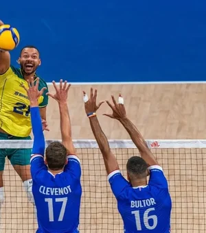 Brasil vence anfitriã França no encerramento da segunda etapa da Liga das Nações masculina