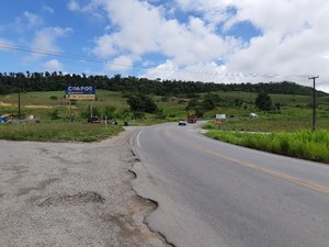 Acidente na BR-101 deixa vítima ferida em São Miguel dos Campos