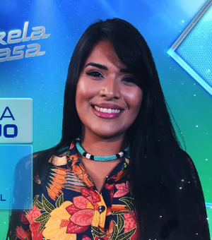 Indígena alagoana da aldeia Kariri-Xocó está entre os participantes do reality Estrela da Casa, da Globo