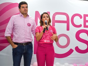 Prefeito Rui Palmeira lança campanha Maceió Rosa 2019