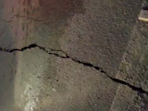 Japaratinga: Ladeira do mirante é interditada após apresentar rachaduras de 17cm