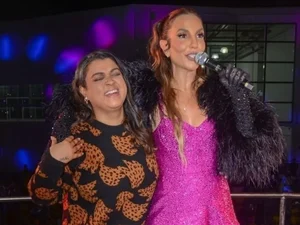 Ivete Sangalo publica foto de Preta Gil e lamenta: “Saudade”