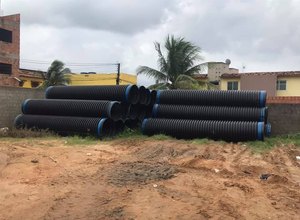 Prefeitura de Maragogi vai instalar tubos de polietileno nas galerias e bueiras