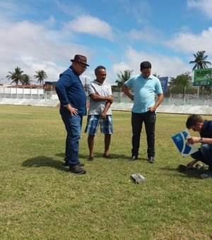 Projeto Gramados em Alagoas começou e vai durar toda esta semana no interior alagoano