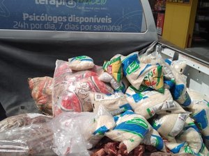 Mais de 200 kg de alimentos impróprios são apreendidos em supermercado de Maceió