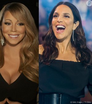 Mariah Carey manda mensagem de aniversário para Ivete Sangalo