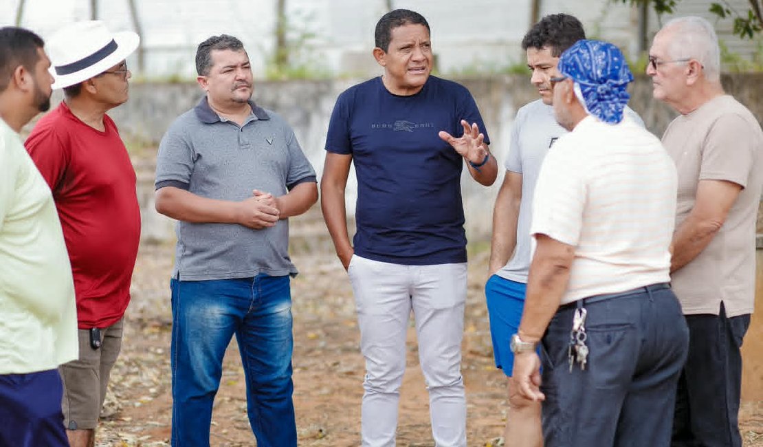 Obras da Praça Pedro Suruagy começam nesta segunda-feira (26), em Palmeira de Fora