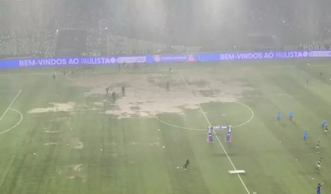 Palmeiras x Corinthians tem início adiado por conta das chuvas em São Paulo