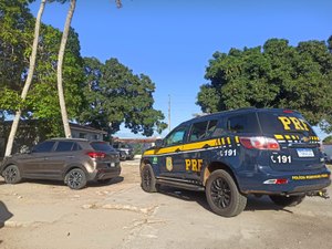 Polícia Rodoviária Federal prende mulher por receptação, em Igaci