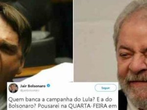 Bolsonaro desafia Lula para ver quem leva mais gente hoje às ruas de Curitiba