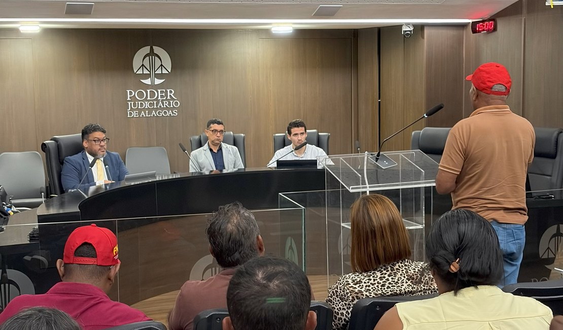 Judiciário ouve movimentos sociais e discute conflitos fundiários em Alagoas