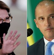 Bolsonaro exonera Tereza Cristina e Onyx Lorenzoni para votarem na eleição da Câmara