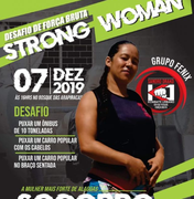 Strong woman Socorro Oliveira vai puxar um ônibus de dez toneladas no dia 7 de dezembro