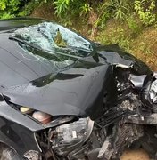 Homem morre após acidente na AL-101 Norte na Barra de Santo Antônio