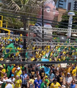 Manifestação em Maceió pede anistia para prisioneiros do 8 de janeiro