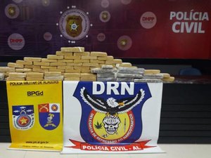 SSP apreende mais de uma tonelada de drogas no 1º semestre em Alagoas