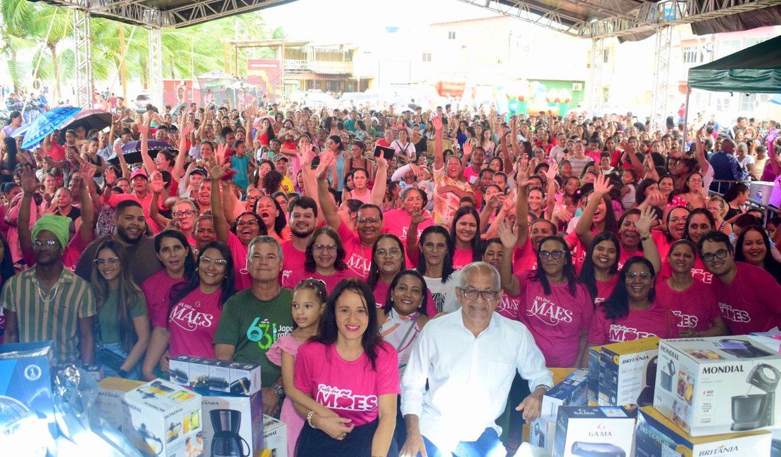 Festa das Mães alegra fim de semana em Japaratinga