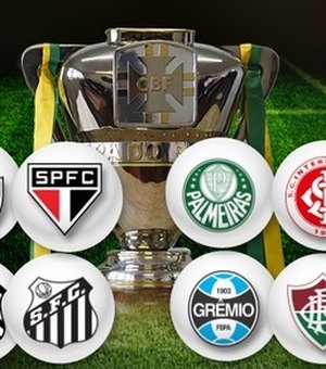 Vasco, Santos, Palmeiras e Grêmio decidem em casa