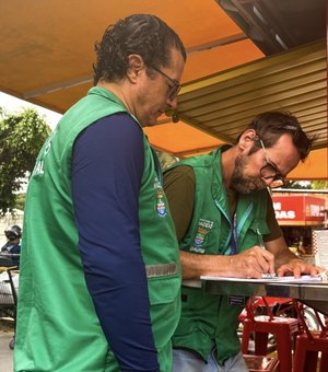 Operação Língua Suja autua empreendimento na Feirinha do Tabuleiro