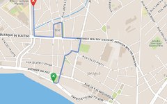 Novo desvio para os ônibus que vêm da Avenida da Paz