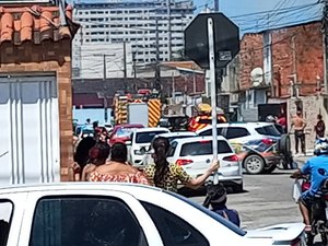 Princípio de incêndio atinge residência no conjunto Graciliano Ramos