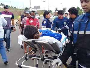 Funcionária de distribuidora sofre acidente no Zélia Barbosa Rocha