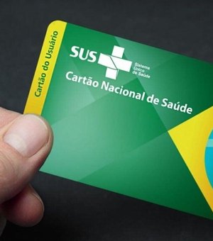Cartão SUS pode ser solicitado nas unidades de saúde de Maceió; saiba como